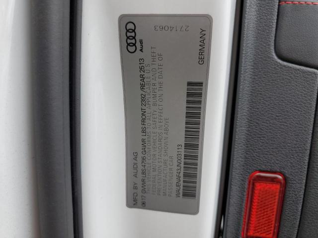 Photo 9 VIN: WAUENAF43JN003113 - AUDI A4 PREMIUM 