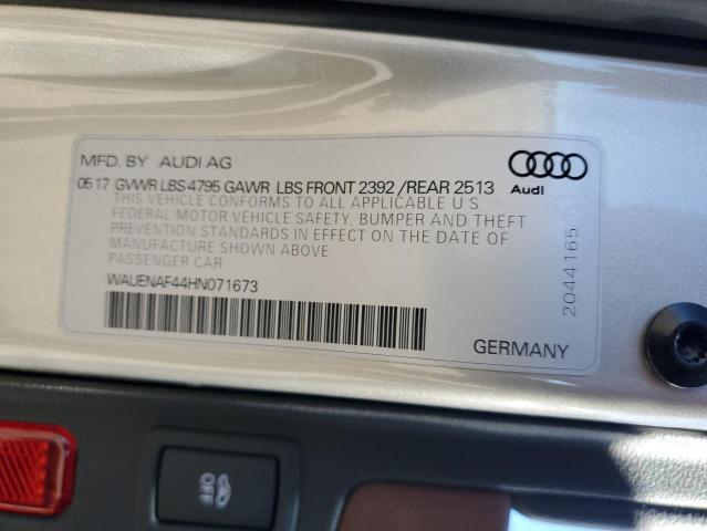 Photo 11 VIN: WAUENAF44HN071673 - AUDI A4 PREMIUM 