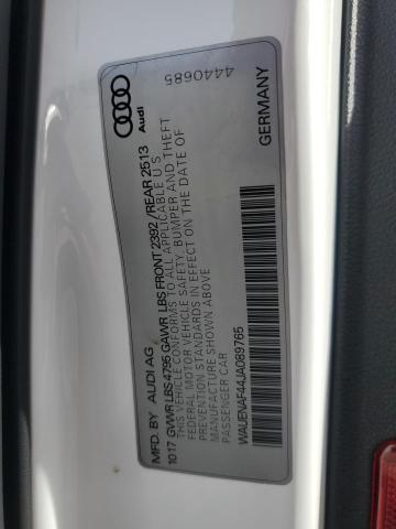 Photo 11 VIN: WAUENAF44JA089765 - AUDI A4 PREMIUM 