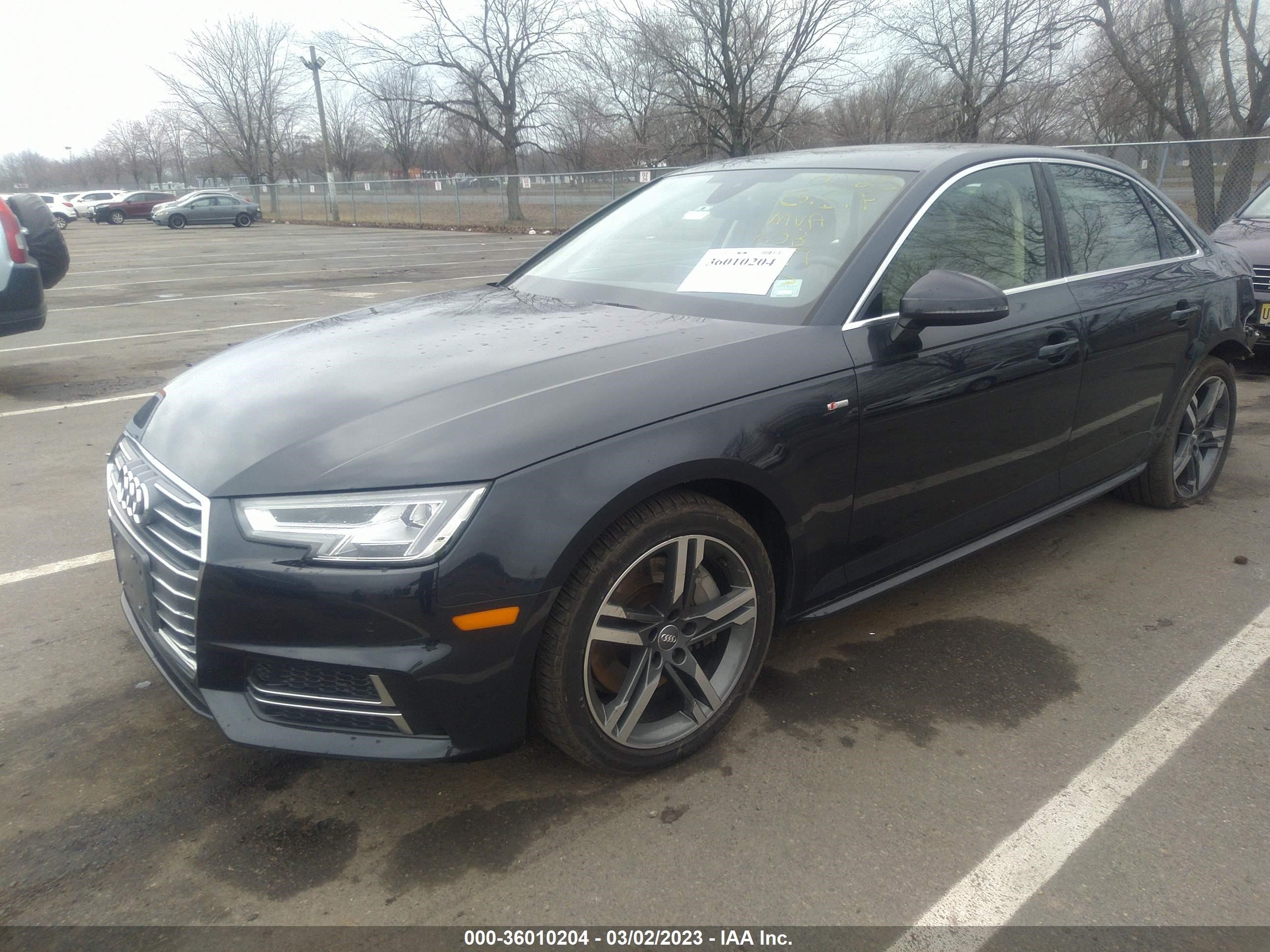 Photo 1 VIN: WAUENAF44JN017697 - AUDI A4 