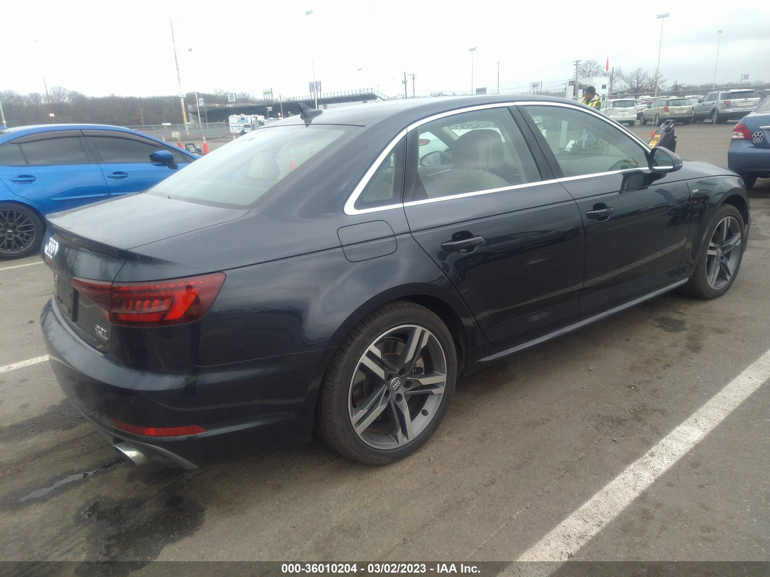 Photo 3 VIN: WAUENAF44JN017697 - AUDI A4 