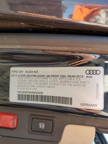 Photo 11 VIN: WAUENAF45HN024295 - AUDI A4 PREMIUM 