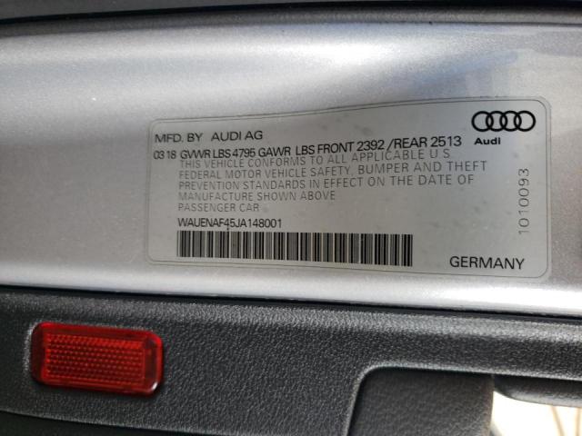 Photo 9 VIN: WAUENAF45JA148001 - AUDI A4 PREMIUM 