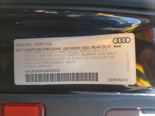 Photo 9 VIN: WAUENAF45JN005929 - AUDI A4 