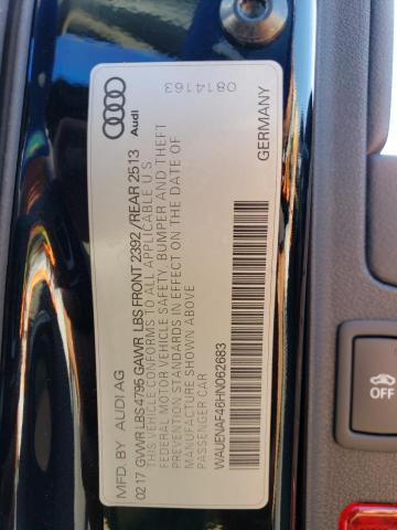 Photo 12 VIN: WAUENAF46HN062683 - AUDI A4 