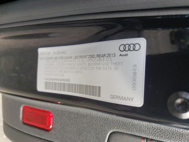 Photo 9 VIN: WAUENAF46KA060995 - AUDI A4 PREMIUM 