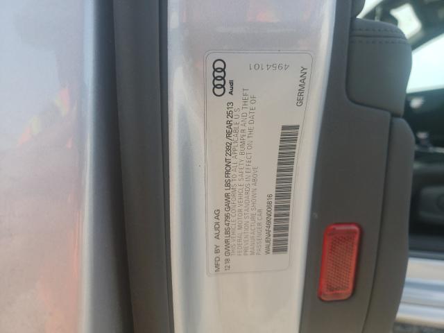 Photo 9 VIN: WAUENAF46KN006816 - AUDI A4 