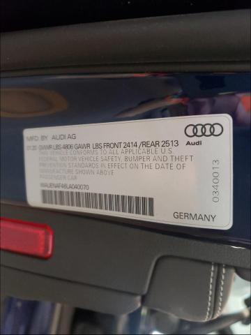 Photo 9 VIN: WAUENAF46LA040070 - AUDI A4 