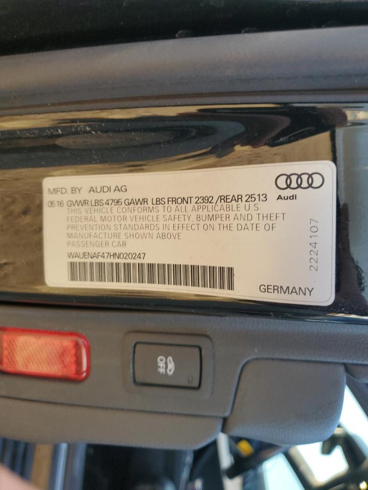 Photo 11 VIN: WAUENAF47HN020247 - AUDI A4 