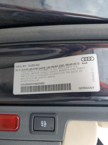 Photo 9 VIN: WAUENAF47HN024492 - AUDI A4 PREMIUM 