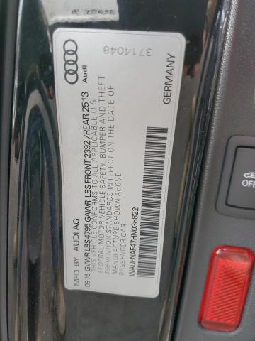 Photo 11 VIN: WAUENAF47HN036822 - AUDI A4 