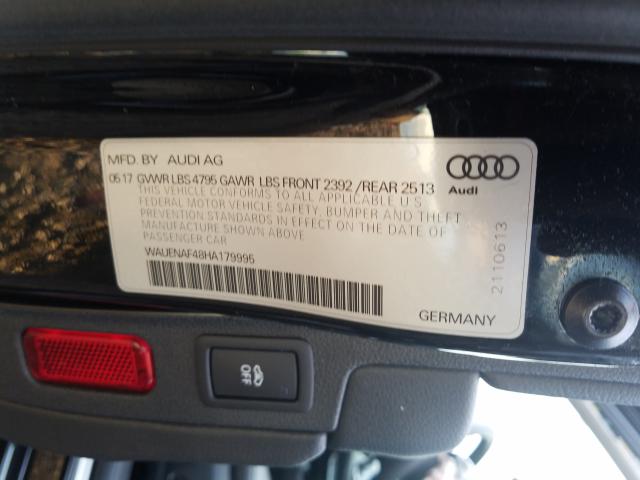 Photo 9 VIN: WAUENAF48HA179995 - AUDI A4 