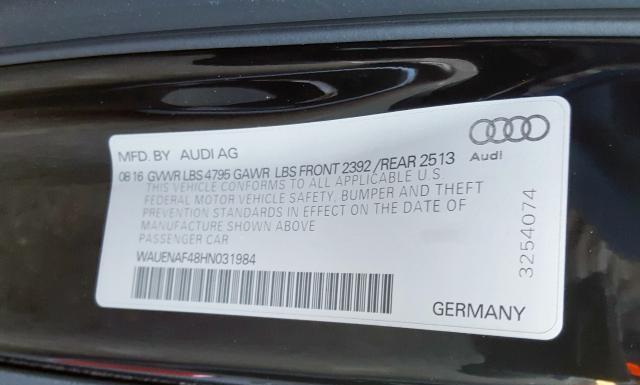 Photo 9 VIN: WAUENAF48HN031984 - AUDI A4 