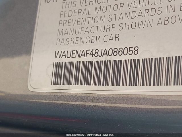 Photo 8 VIN: WAUENAF48JA086058 - AUDI A4 