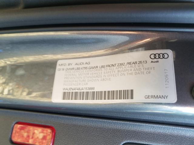 Photo 9 VIN: WAUENAF48JA153886 - AUDI A4 