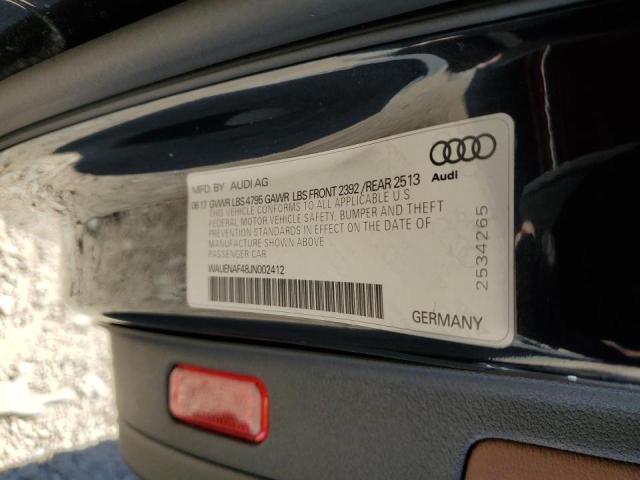 Photo 9 VIN: WAUENAF48JN002412 - AUDI A4 PREMIUM 