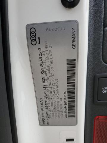 Photo 11 VIN: WAUENAF49HA141174 - AUDI A4 