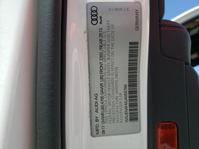 Photo 11 VIN: WAUENAF49JA058768 - AUDI A4 