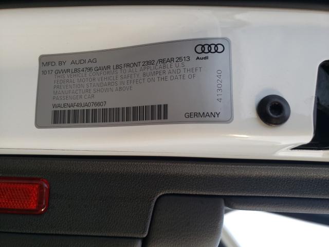 Photo 9 VIN: WAUENAF49JA076607 - AUDI A4 PREMIUM 