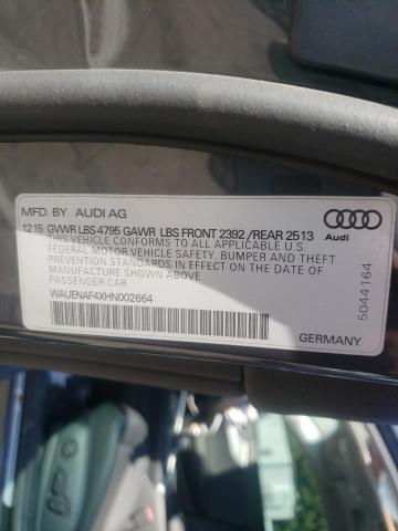 Photo 9 VIN: WAUENAF4XHN002664 - AUDI A4 