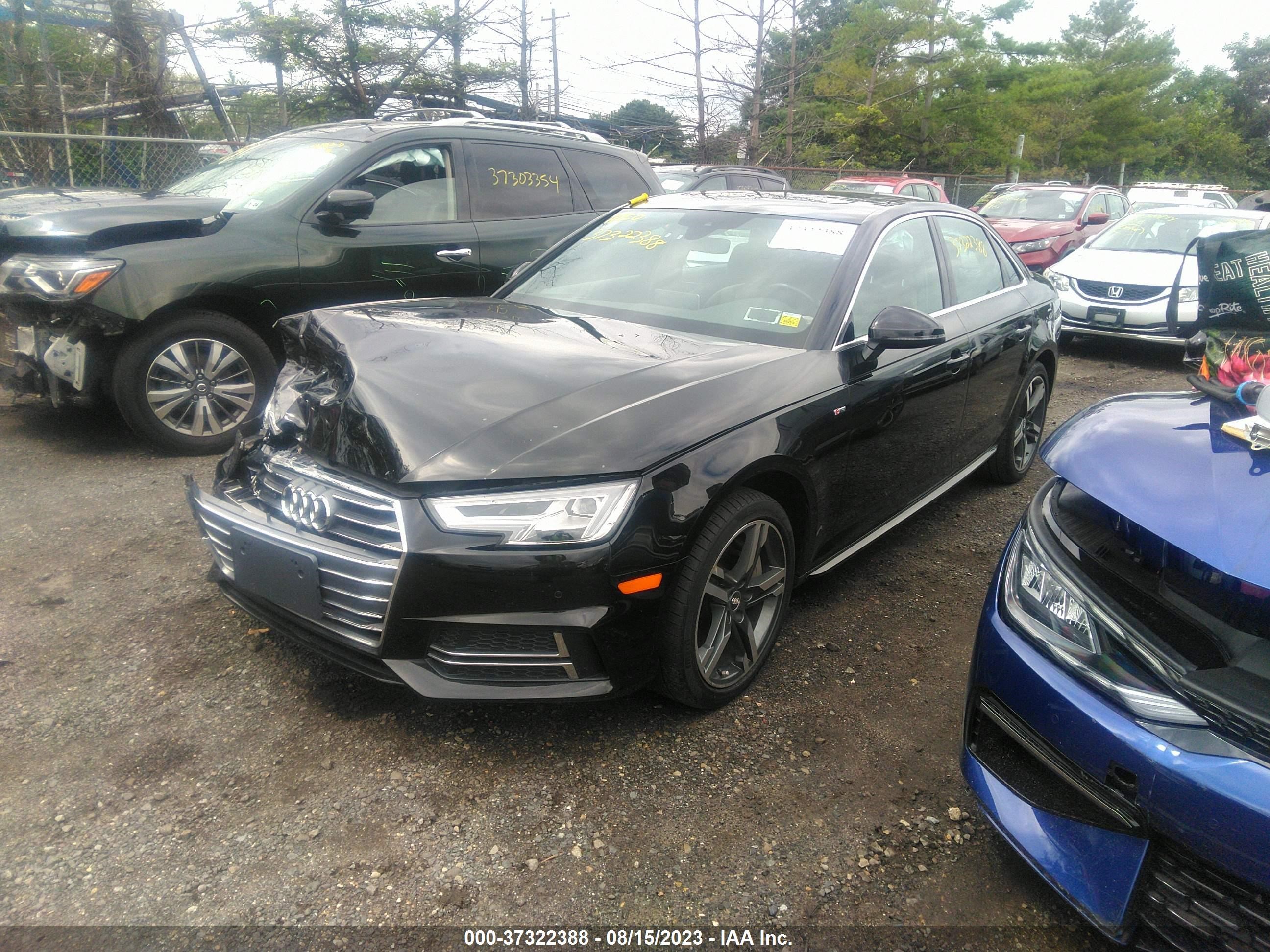 Photo 1 VIN: WAUENAF4XHN019027 - AUDI A4 