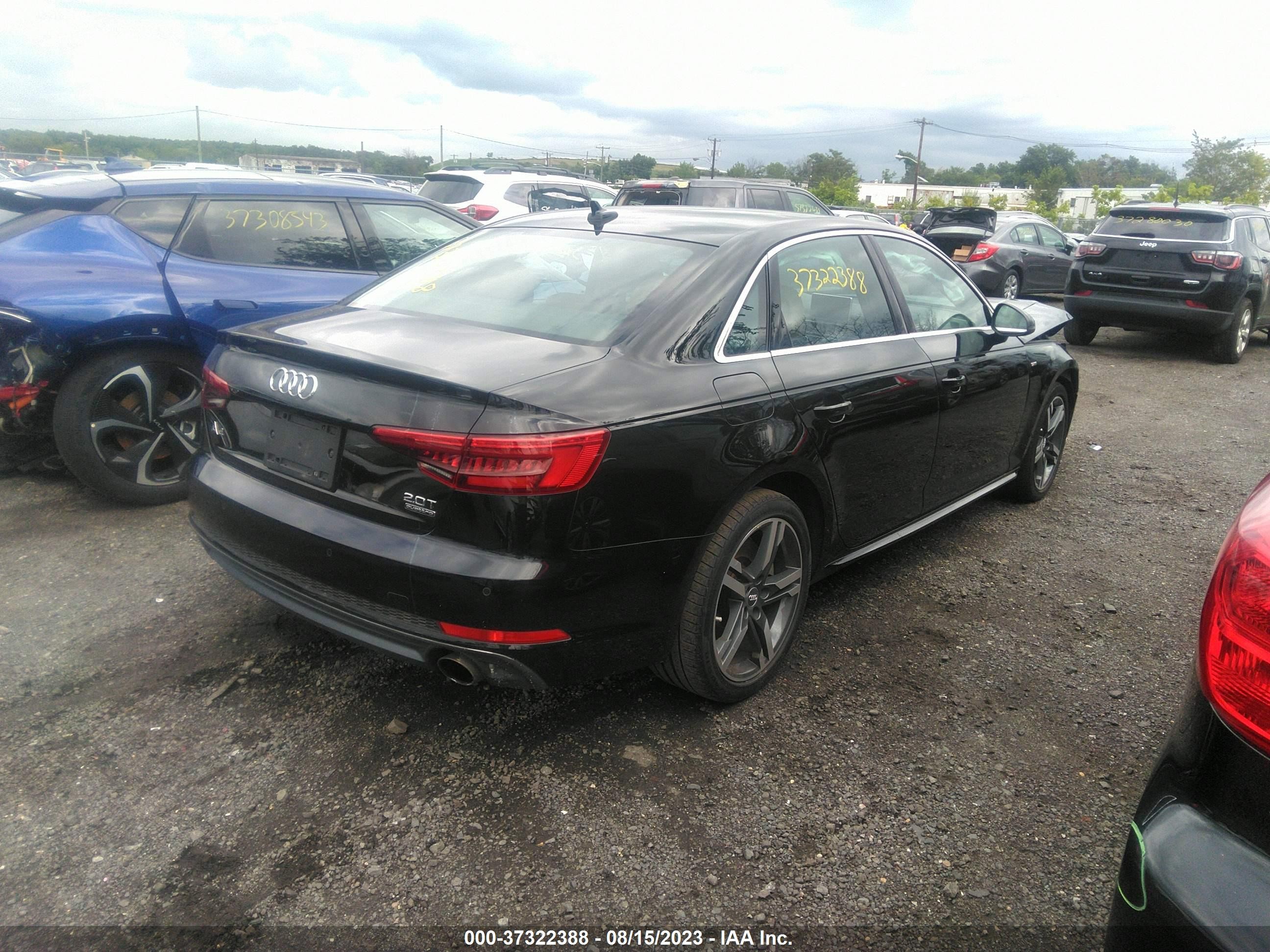 Photo 3 VIN: WAUENAF4XHN019027 - AUDI A4 