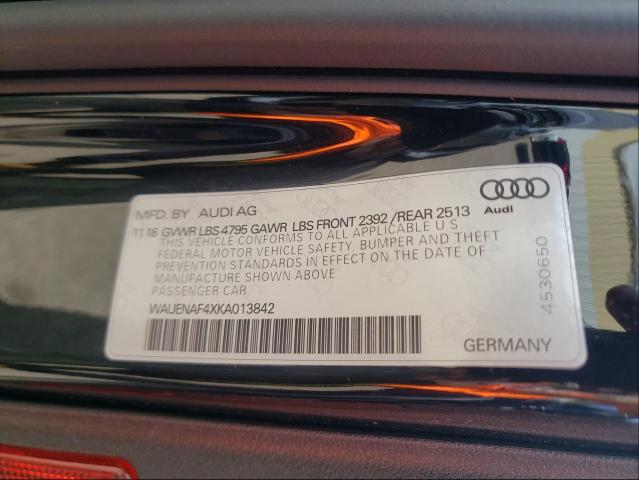 Photo 9 VIN: WAUENAF4XKA013842 - AUDI A4 PREMIUM 