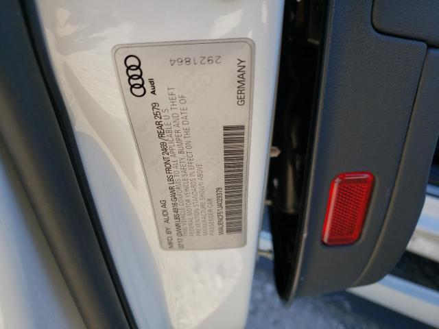 Photo 11 VIN: WAUENCF51JA029379 - AUDI A5 PREMIUM 