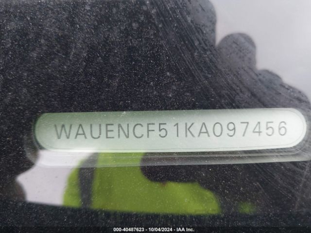 Photo 8 VIN: WAUENCF51KA097456 - AUDI A5 