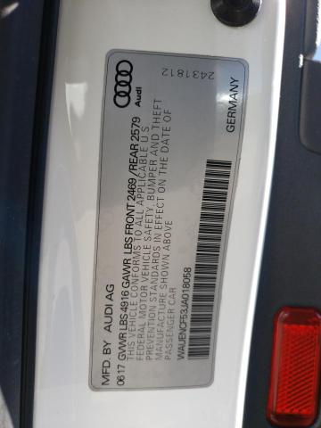 Photo 11 VIN: WAUENCF53JA018058 - AUDI A5 