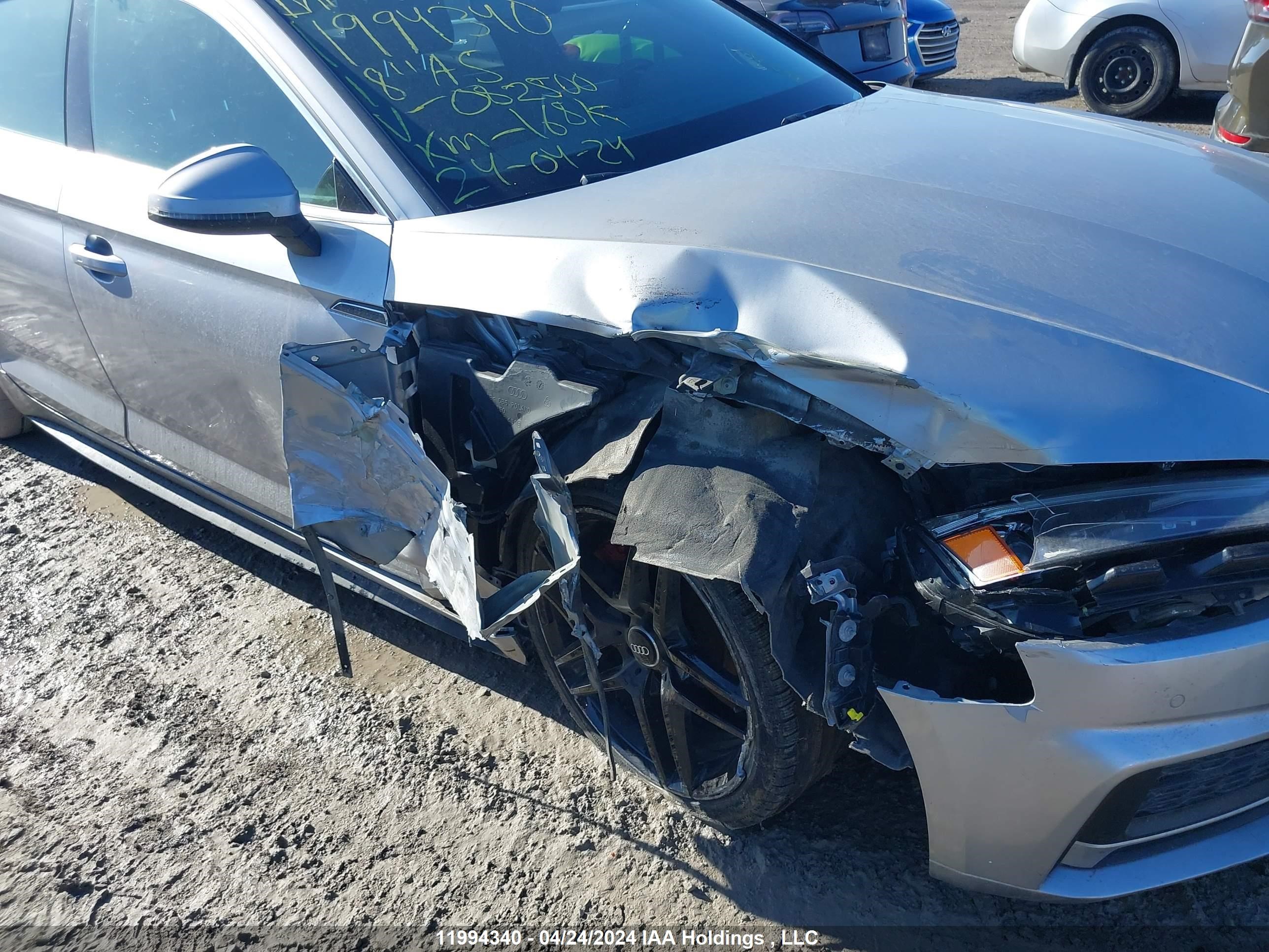 Photo 5 VIN: WAUENCF54JA082500 - AUDI A5 