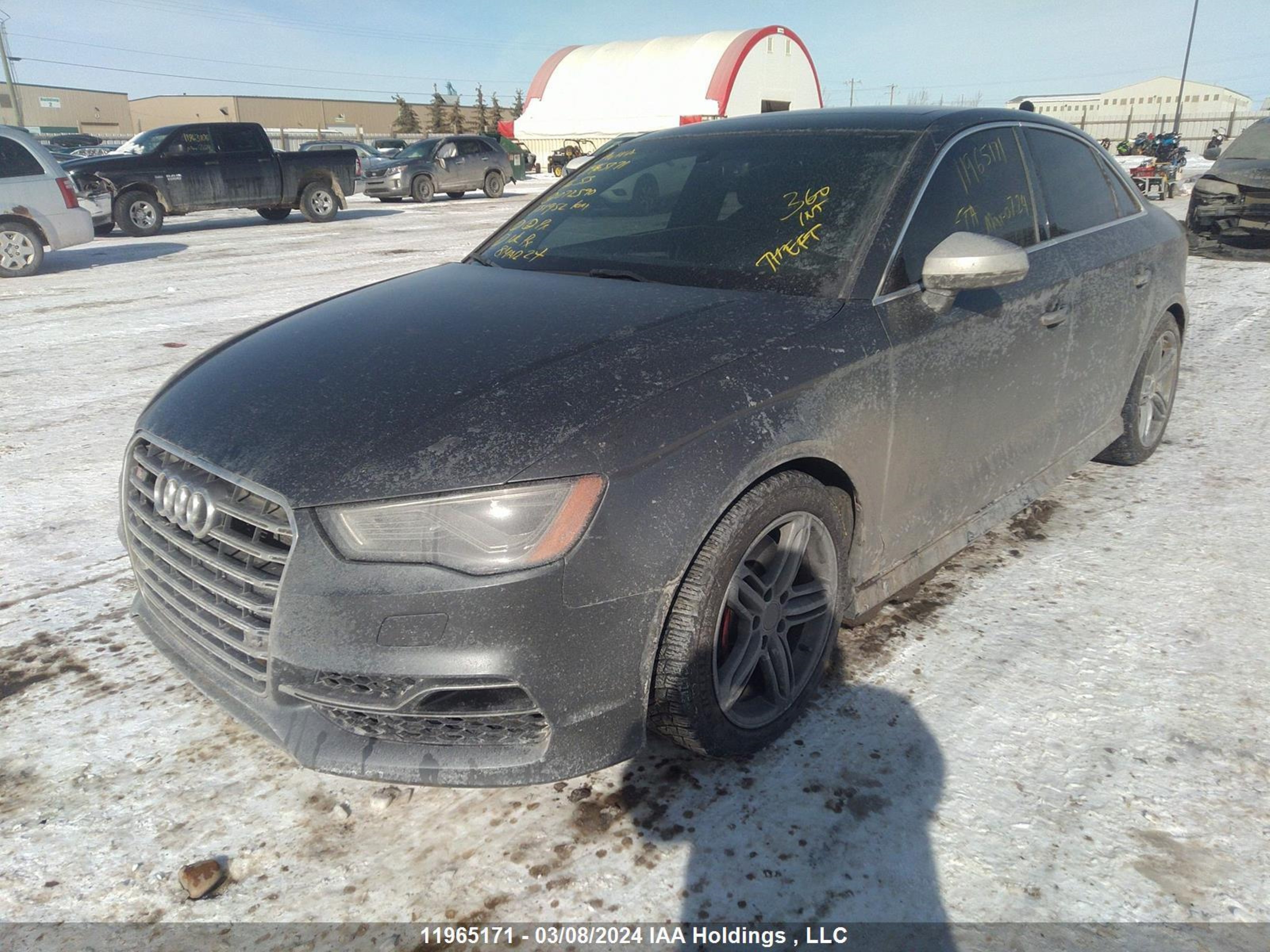 Photo 1 VIN: WAUF1GFF2G1072590 - AUDI S3 