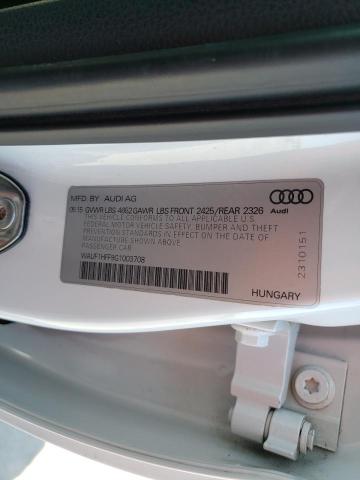 Photo 9 VIN: WAUF1HFF9G1003708 - AUDI S3 PRESTIG 