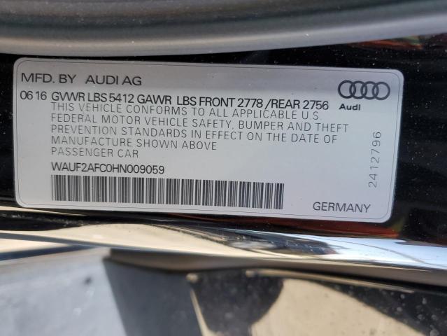 Photo 11 VIN: WAUF2AFC0HN009059 - AUDI A6 PREMIUM 