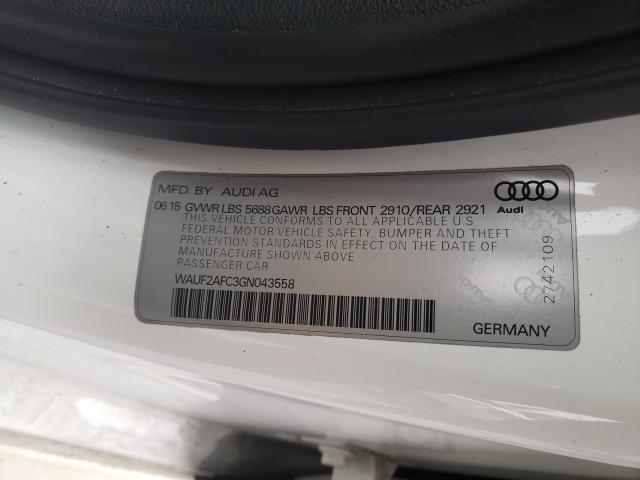 Photo 9 VIN: WAUF2AFC3GN043558 - AUDI S6 PREMIUM 