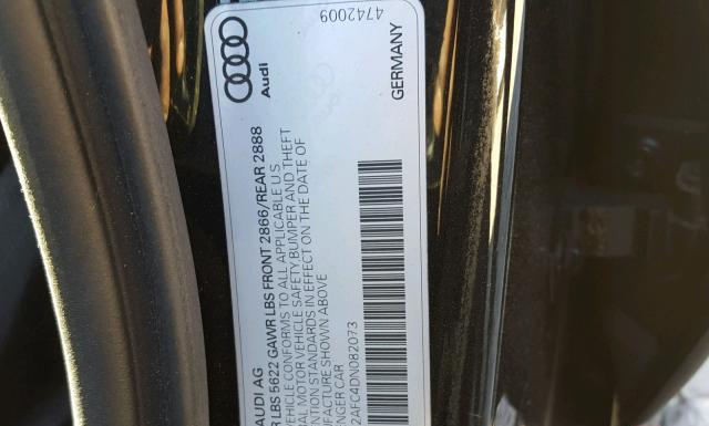 Photo 9 VIN: WAUF2AFC4DN082073 - AUDI S6 