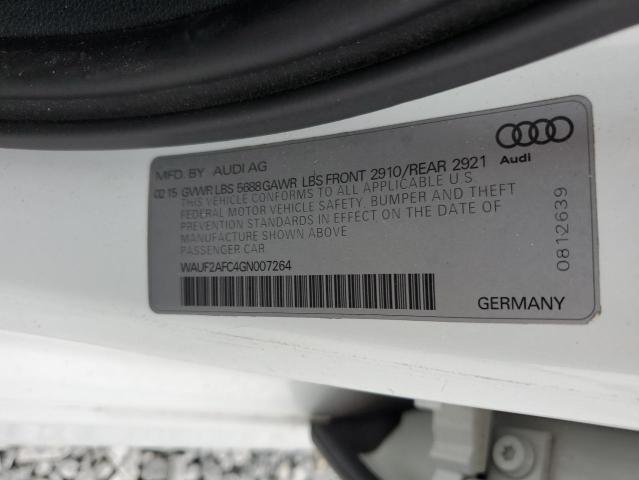 Photo 11 VIN: WAUF2AFC4GN007264 - AUDI S6 PREMIUM 