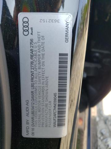 Photo 12 VIN: WAUF2AFC7HN039045 - AUDI A6 