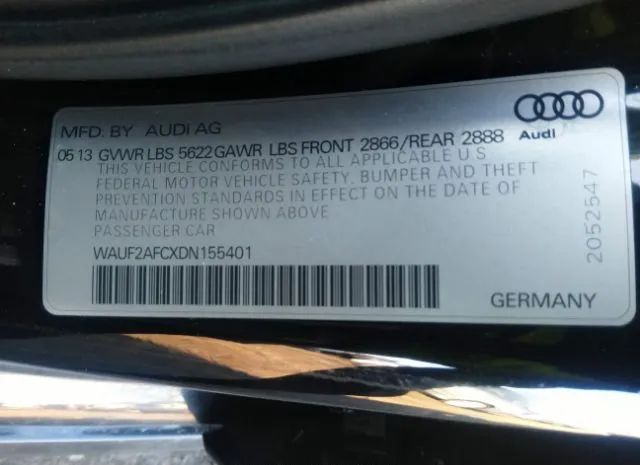 Photo 8 VIN: WAUF2AFCXDN155401 - AUDI S6 