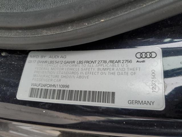 Photo 11 VIN: WAUF2AFCXHN110996 - AUDI A6 