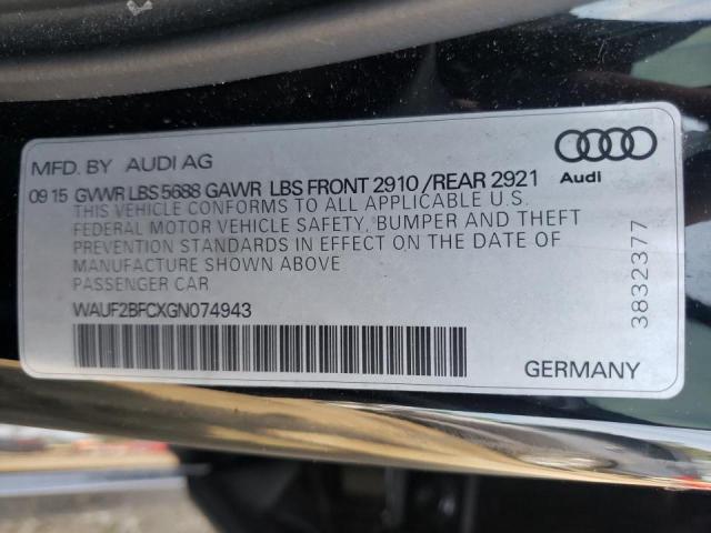 Photo 9 VIN: WAUF2BFCXGN074943 - AUDI S6 PREMIUM 