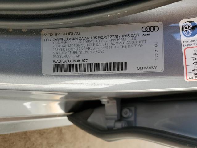 Photo 11 VIN: WAUF3AFC8JN061977 - AUDI A6 