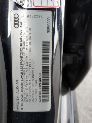 Photo 11 VIN: WAUF8AFC0HN048958 - AUDI A6 