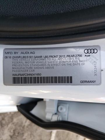 Photo 9 VIN: WAUF8AFC3HN041650 - AUDI A6 PREMIUM 