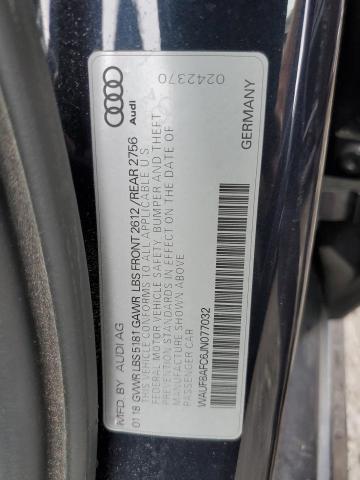 Photo 11 VIN: WAUF8AFC6JN077032 - AUDI A6 PREMIUM 