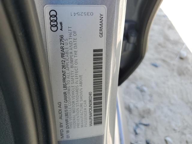 Photo 11 VIN: WAUF8AFC6JN080240 - AUDI A6 PREMIUM 