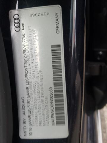 Photo 9 VIN: WAUF8AFCXHN063659 - AUDI A6 PREMIUM 