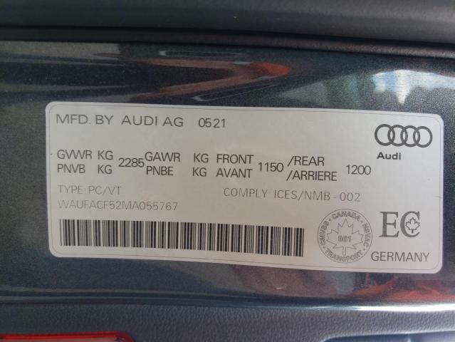 Photo 12 VIN: WAUFACF52MA055767 - AUDI A5 