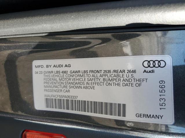 Photo 12 VIN: WAUFACF55PA053337 - AUDI A5 