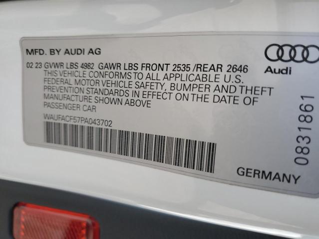 Photo 12 VIN: WAUFACF57PA043702 - AUDI A5 PREMIUM 